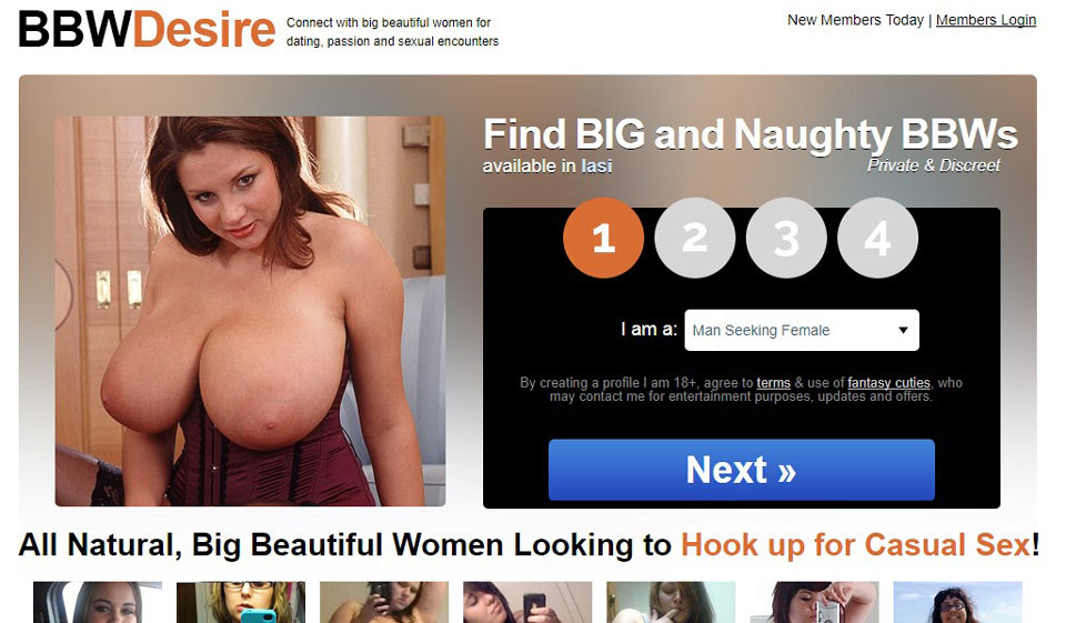 Wo finden Sie die BBWDesire-Benutzer, die Sie für attraktiv halten?