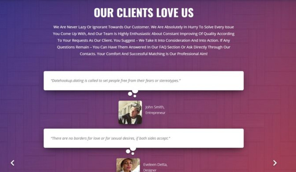 Ist DateHookUp eine Anschlussplattform?