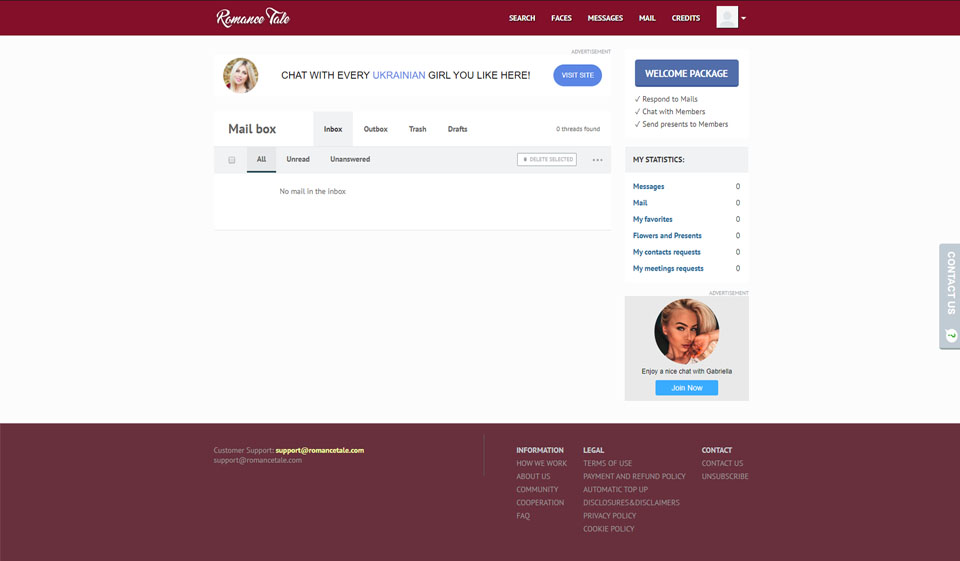 RomanceTale Gebruikersprofielkwaliteit