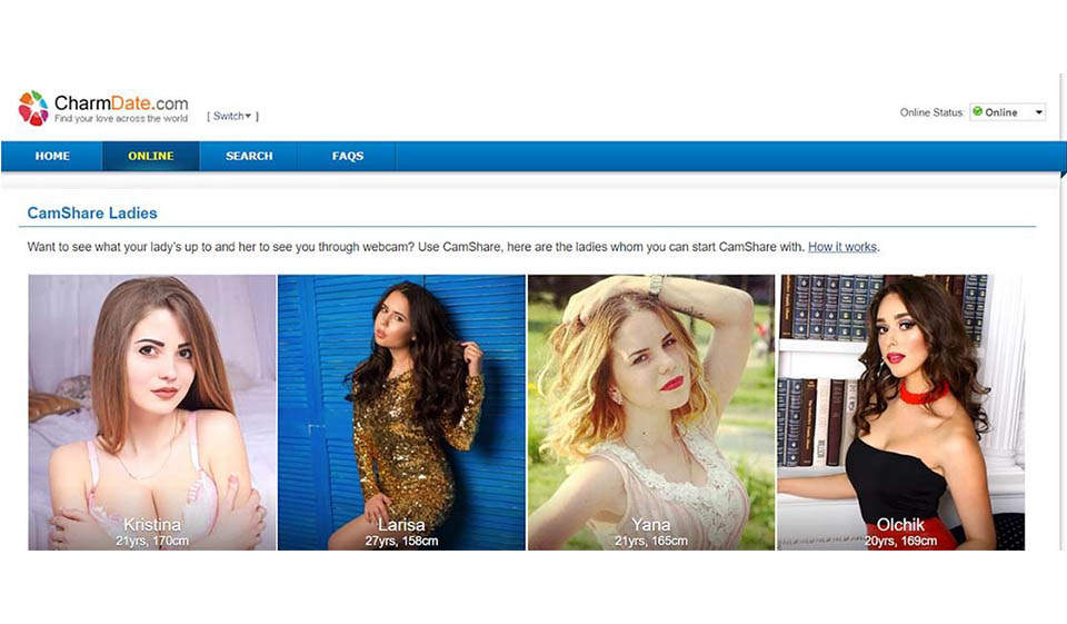 CharmDate Website Design & Usability