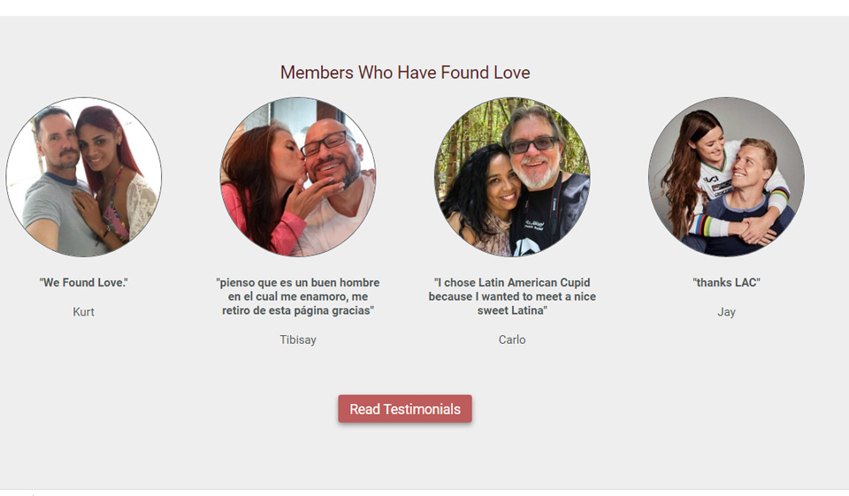 LatinAmericanCupid Website Design & Usability