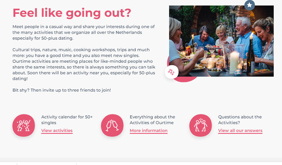 SeniorPeopleMeet Besonderheiten