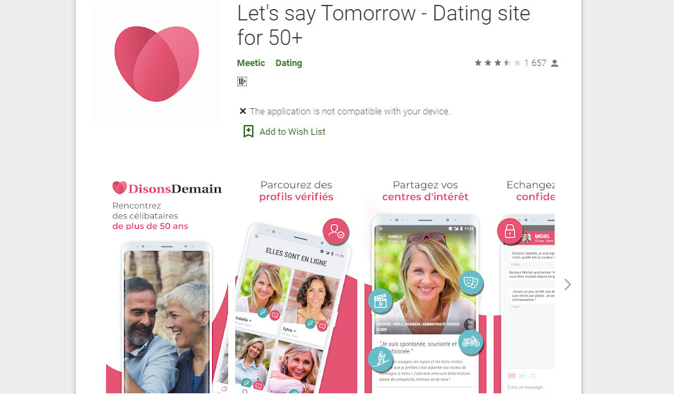 SeniorPeopleMeet Anmeldevorgang