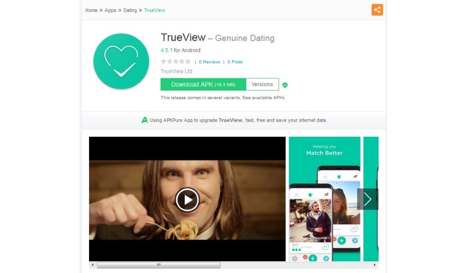 Informații de contact TrueView