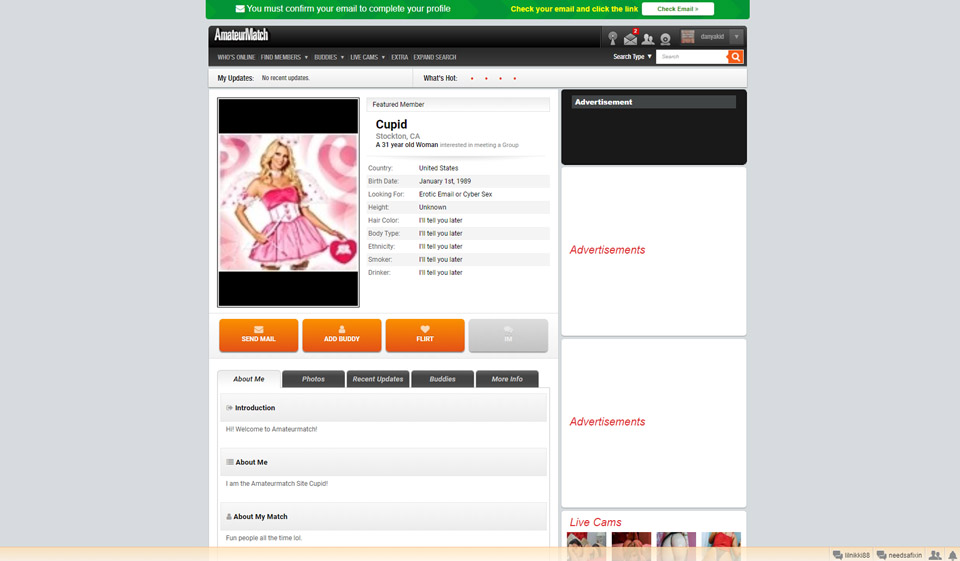 AmateurMatch recenze v roce 2020