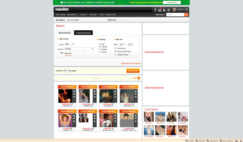 AmateurMatch recenze v roce 2020