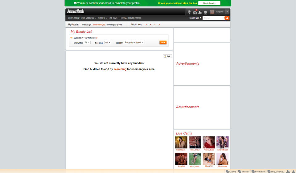 AmateurMatch recenze v roce 2020