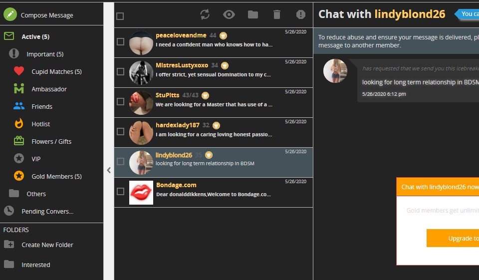Bondage.com Contact Information