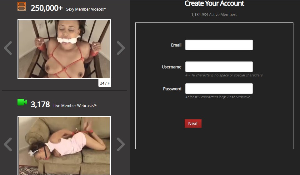 Bondage.com Special Features