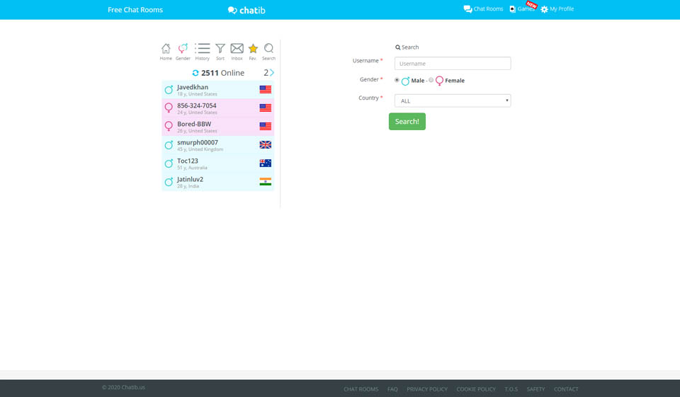 Chatib Users Profile Quality