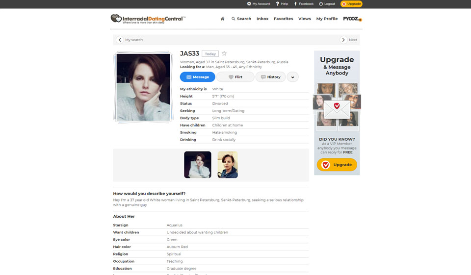 Interracial Dating Central Sign up Process