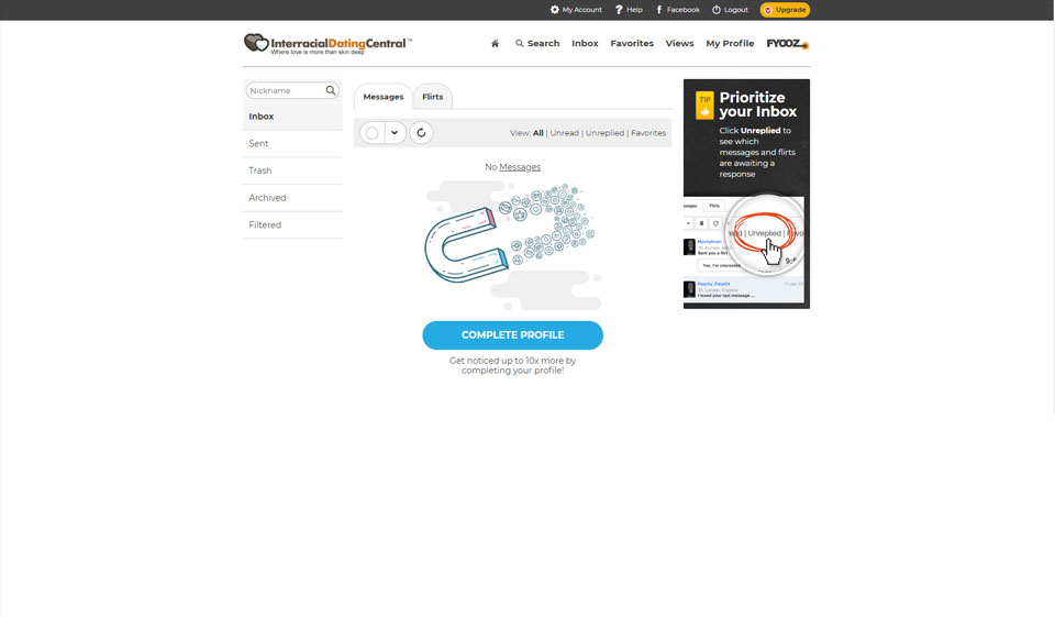 Interracial Dating Central Users Profile Quality