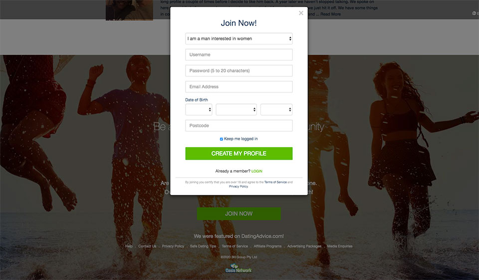 Oasis Active Where Can A User See His/Her Matches?