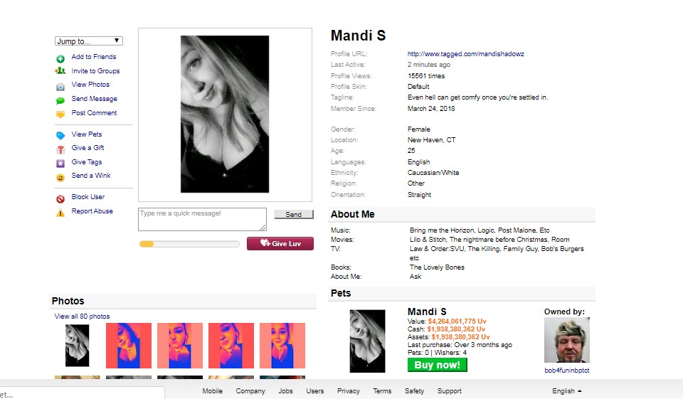 Tagged Mobile Applications