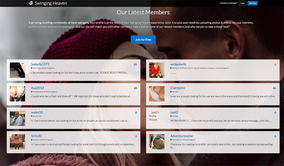 All Browsers Support Swinging Heaven