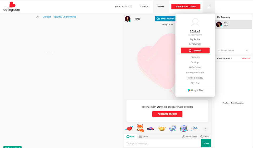 What Should You Not Share on Dating.com?