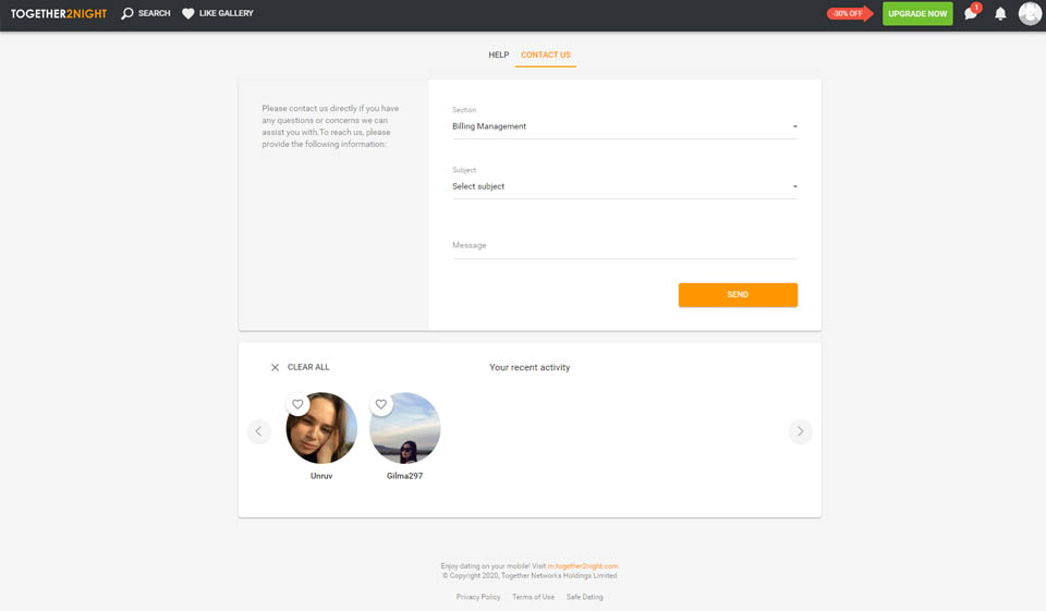 Characteristics of the app & desktop version
