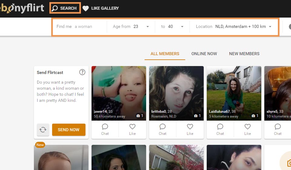 EbonyFlirt How Does It Work?