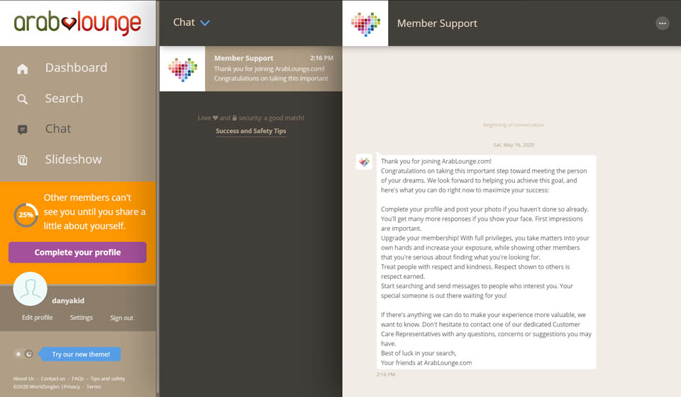 Vos admirateurs sont-ils visibles sur ArabLounge sans payer la moindre somme?