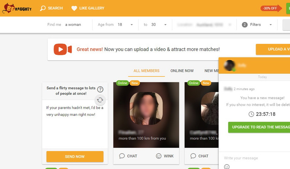 Does Be naughty offer premium membership?