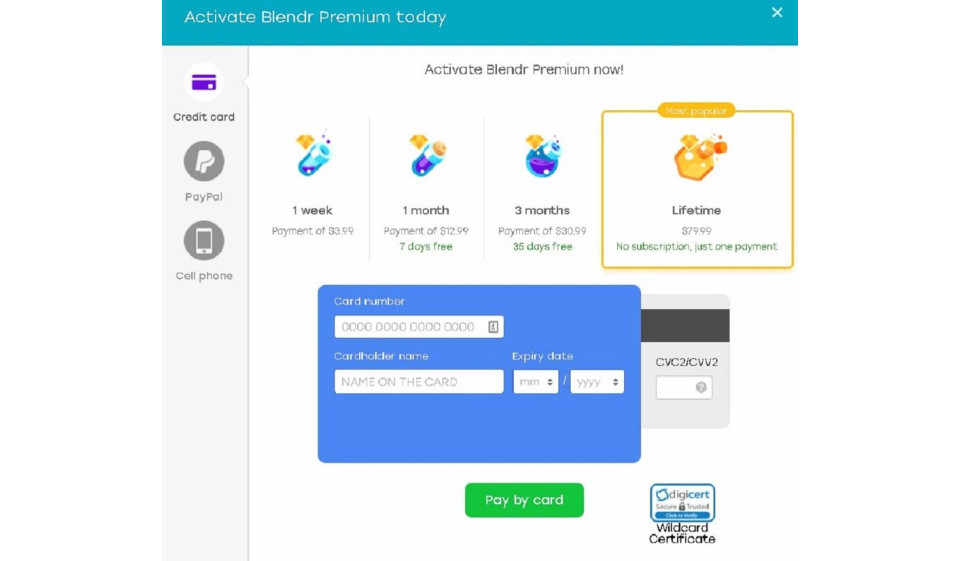 Medlemspris og annen betalingsmåte