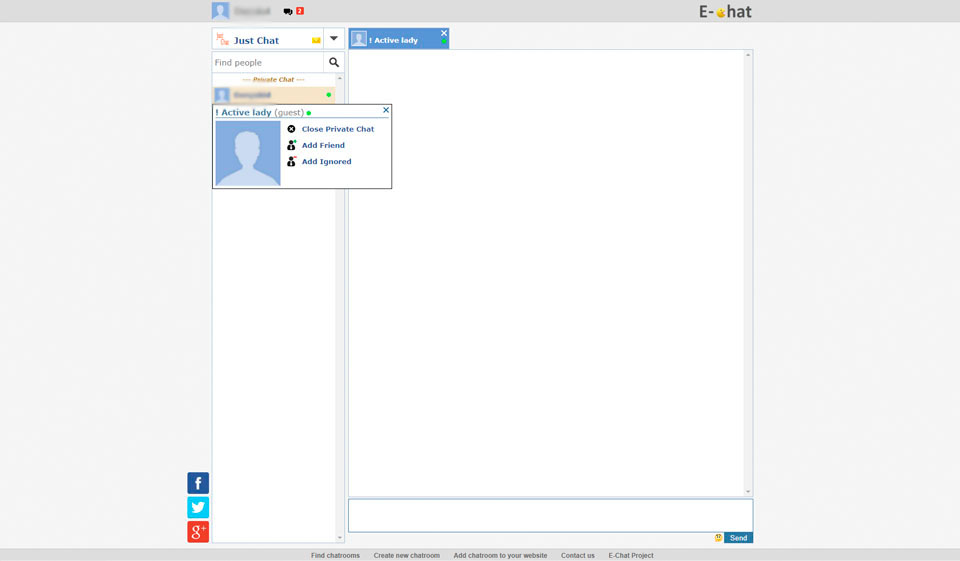 How Can One Use the Camera on E-Chat?