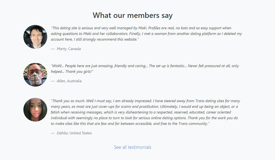 Who Should I Contact if I Have Questions Regarding My Privacy in My Transexual Date?