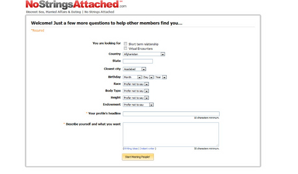 How do I join No Strings Attached?