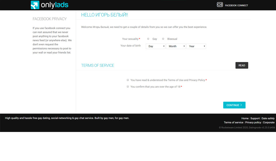 How Do I Get Started on Only Lads?