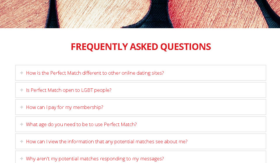 Is Perfect Match app for casual dating?