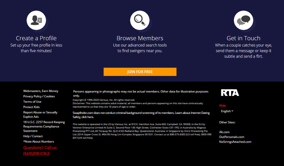 Πόσα μέλη έχει το Swapfinder παγκοσμίως;