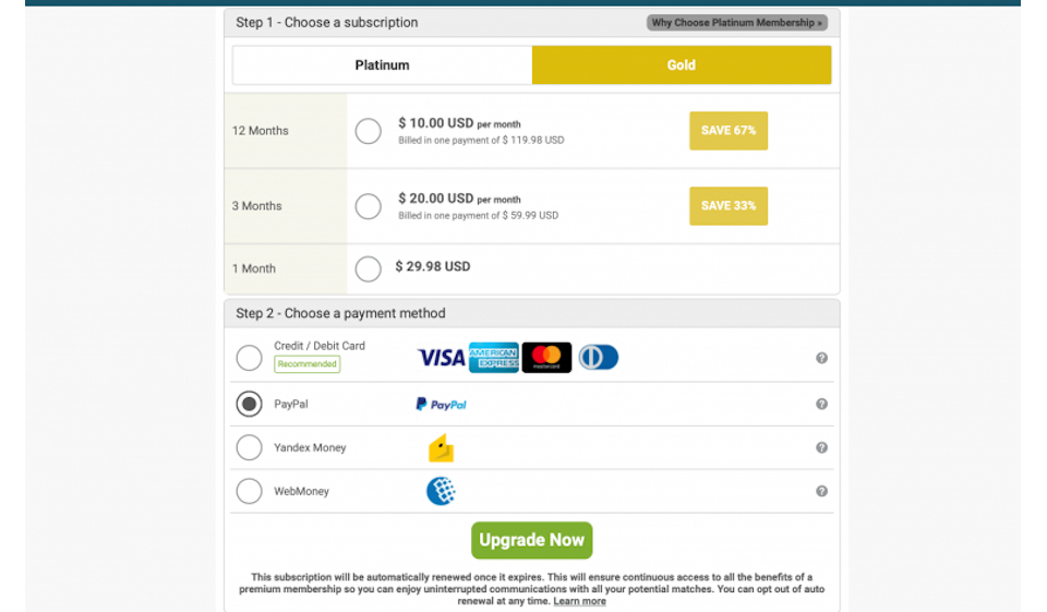 Premium eigenschappen