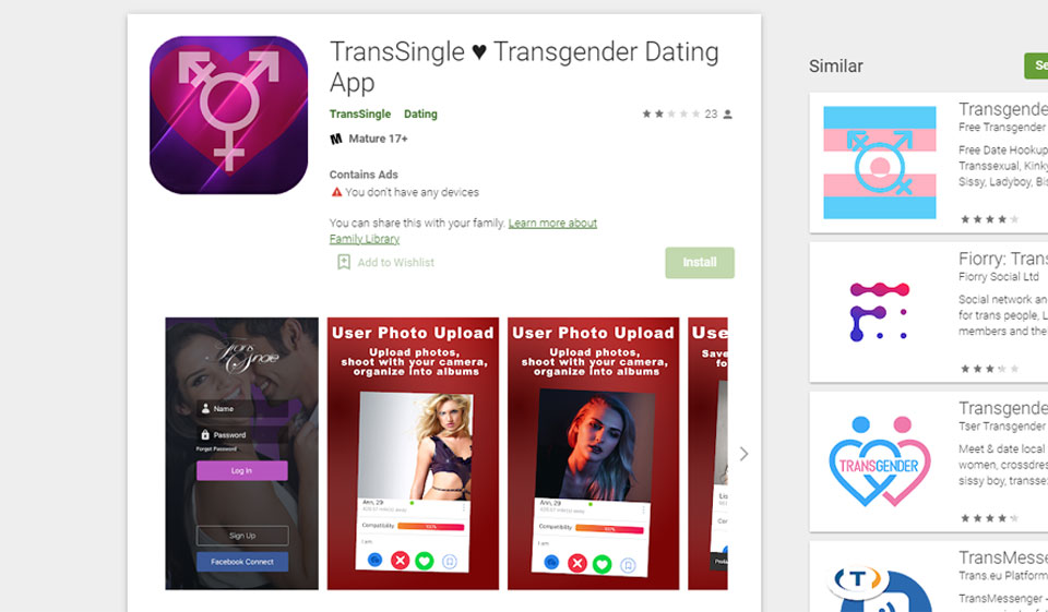 trans dating