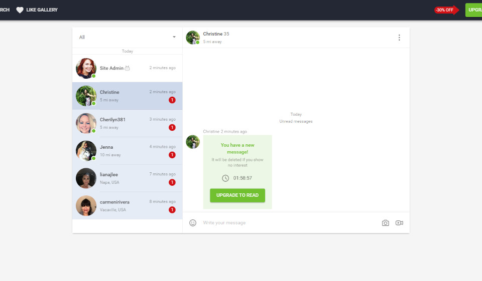 What is FlirtyMature used for?