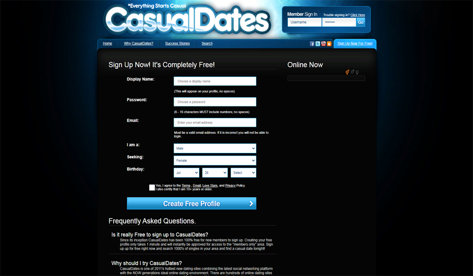 CasualDates Review