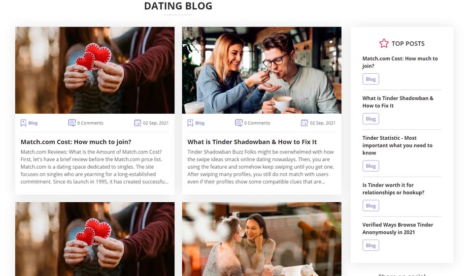 What reviews does HookupDate specialize in?